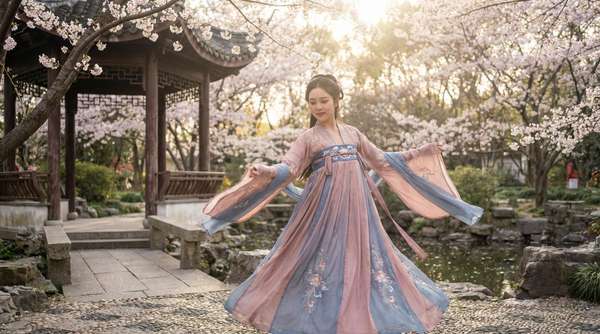 飞机杯古风汉服视频拍摄